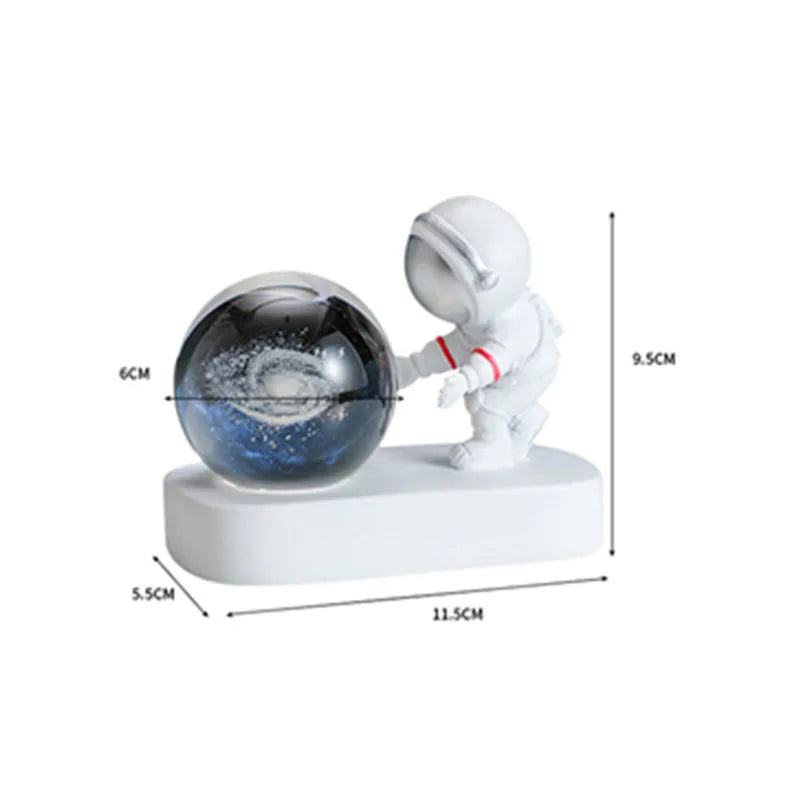 Lámpara De Cristal Sueños de Astronauta